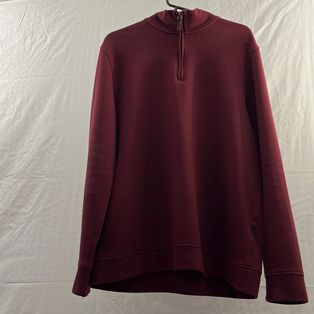 Men’s Maroon Quarter Zip